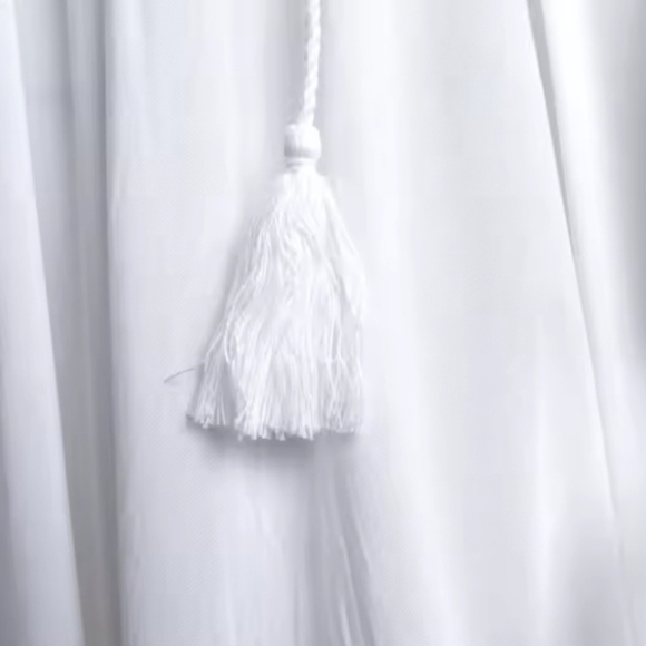 Elegant Reversible Floral Embroidered Long Sleeve Dress - Picture 8 of 16